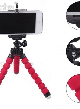 Mini Flexible Sponge Octopus Tripod for iPhone Samsung Xiaom