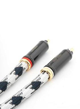 Pair ST-48B Hi-end OCC Silver Plated RCA Interconnect Cable