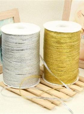 1Roll/ 870Yard 3mm Silver/Gold Silk Satin Ribbon Party Home