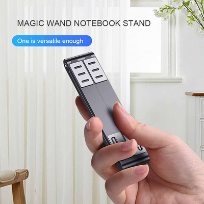 newnew Foldable Laptop Stand Holder Aluminium Adjustable PC