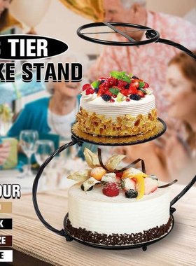 3 Layers Cake Stand for Jewelry Dessert Rack Party Wedding C