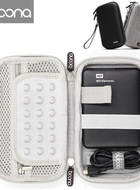 Boona EVA with Oxford Fabric Hard Disk Storage Bag, Electro
