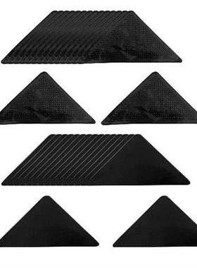 Set of 16 Rug Pads Reusable Rug Corners Gripper Rug