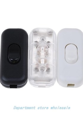 1PCS BeDSIDe LAmP SwItCh AC 0V-250V 6A INLINe ON/OFF ABLe D