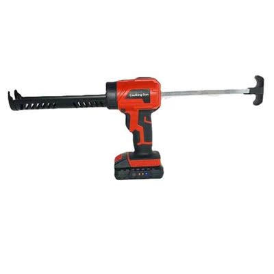 220mm Cordless Electric Caulking Gun Rechargeable 4 Gear Cem
