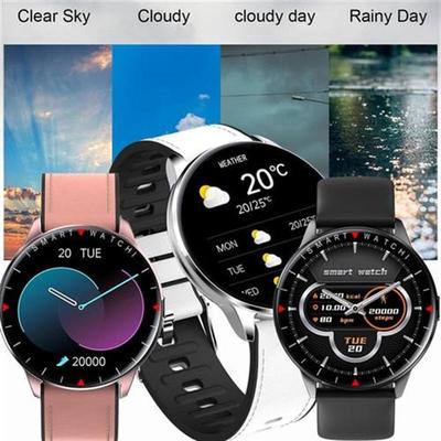 Y90  Smart Watch Swimming Heart Rate Monitoring Circular Mot