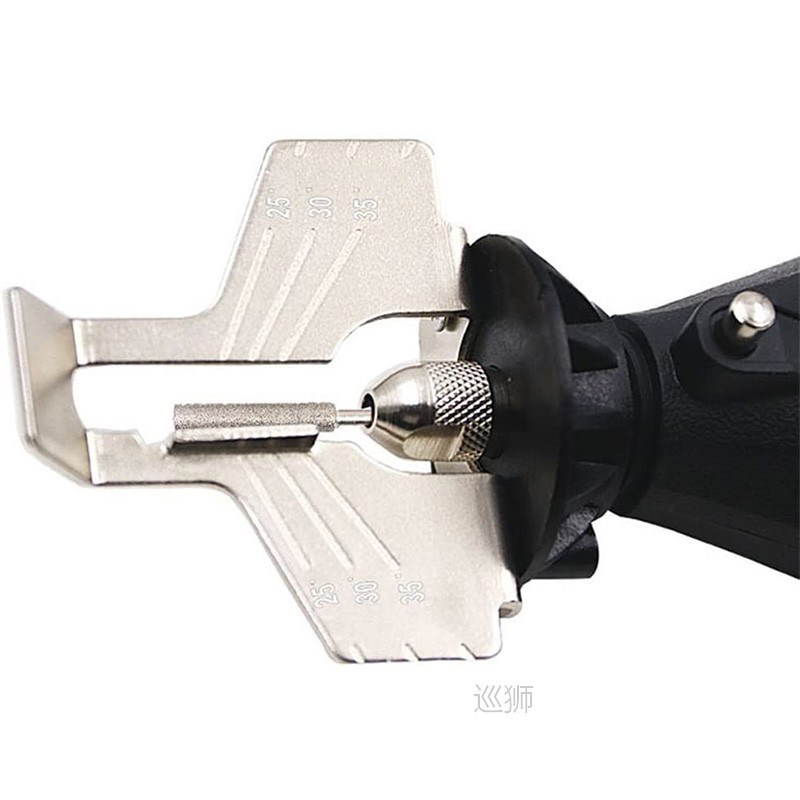 5pc Chainsaw Sharpening Grinder Set Rotary Sharpener Tool Ch