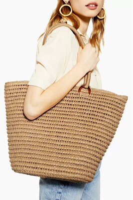 Straw bag woman contracted fashion one shoulder portable