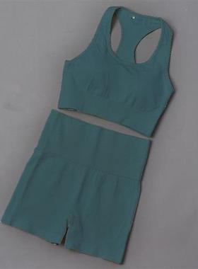 Seless Yoga Set For Women Workout Summer Clothes Sports r