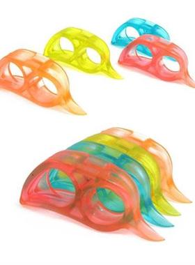 1PC Kitchen Tools Plastic Orange Peelers Zesters Lemon Slice