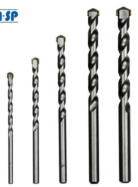 TASP 5pcs Masonry Drill Bits Tungsten Carbide Tipped Concret
