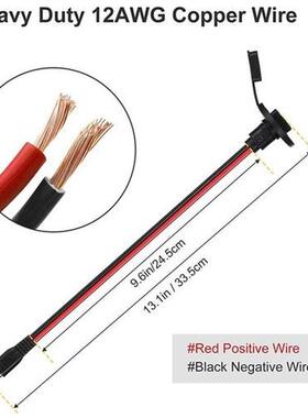 4 Packs SAE Connectors Solar Weatherproof SAE Socket Sidewal