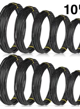 10 Rolls Bonsai Wires Anodized Aluminum Bonsai Training Wire