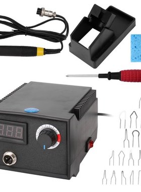 Professional Pyrography Machine Digital Electric Gourd Woode