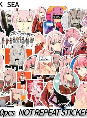 10/30/50 Pcs/pack DARLING In The FRANXX 002 Anime Stickers