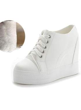 2021 Sneakers Women Casual Shoes Autumn Winter Wedge Platfor