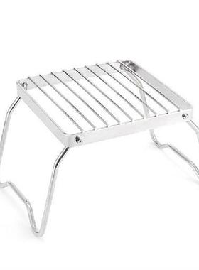 Camping Stove Oven BBQ Grill Rack Campfire BBQ Grill Stand