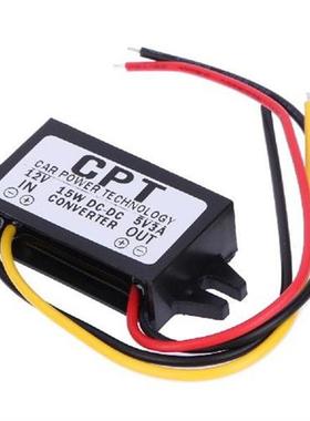 DC-DC 12V to 5V 3A 15W Car Power Converter Micro Mini USB