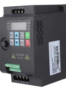 VFD Inverter 0.75/1.5/2.2kW Frequency Converter 3 Phase Inpu