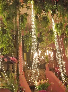 200 LEDs Waterfall Vine String Lights 3AA Battery Operated 2