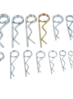 20/10/5/2/1pcs Steel Double Ring Cotter Pins Double Coil R C