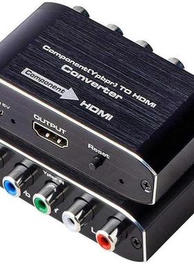 YPr To HDMI-compatile 4K 60Hz Video Audio Converter Adapt