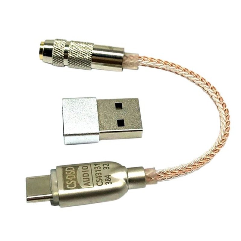CS43131 Amp,Type C Decoding Portable Headphone Amplifier for