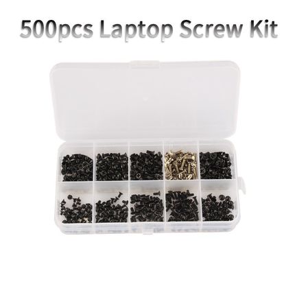 The NEW 500 PCS Laptop Notebook Computer Kit Set Screw is