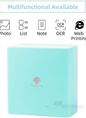 M02 Mini Portable Photo Printer Mobile Thermal Label Sticker