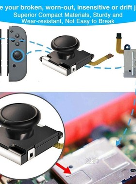 25 IN 1 Repair Parts 3D Analog Thumb Stick For Nintendo Swit