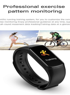 Sports Fitness Bracelet Monitor Temperature Heart Rate Blood