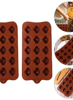 3 Pcs Silicone Gummy Molds Thanksgiving Chocolate Fondant