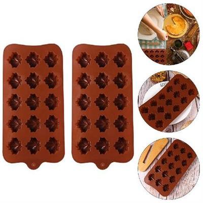 3 Pcs Silicone Gummy Molds Thanksgiving Chocolate Fondant