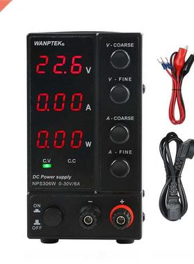 NPS306W 30V6A Mini Adjustable Laboratory DC Power Supply
