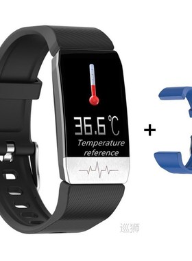T1S Smart Watch Band With Temperature Measure ECG Heart Rate