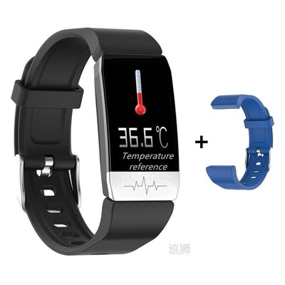 T1S Smart Watch Band With Temperature Measure ECG Heart Rate