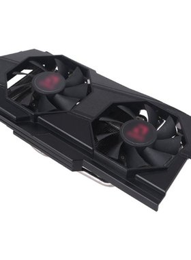 AMDRX570 RX580 RX588 chip graphics cooling fan with shell, R