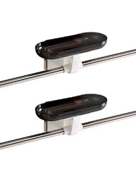 2X Wall Mounted Clothes Hangers Storage Stacker Rack Holder