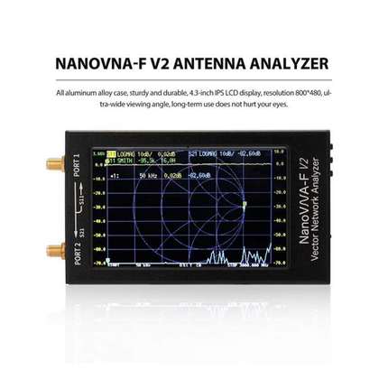 Digital S-A-A-2 NanoVNA-F V2 Vector Network Analyzer Nano VN