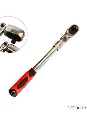 72 Teeth 1/4 Inch Drive Extending Telescopic Shaft Ratchet W