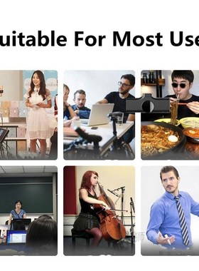 Wireless Lavalier Portable Microphone Audio Video Recording