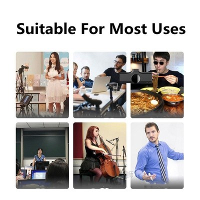 Wireless Lavalier Portable Microphone Audio Video Recording