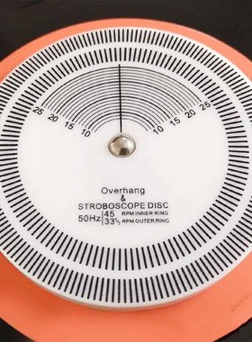 Acrylic Disc Stabilizer Accurate Gauge Protractor Calibratio