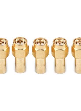 5pcs DC-3GHZ RF Coaxial Adapter SMA-male Plug Termination Du