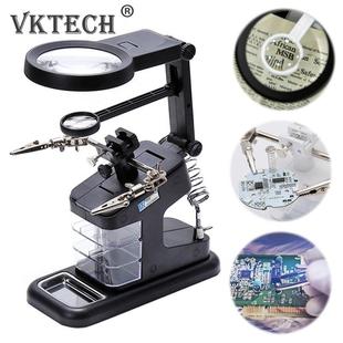 Welding Magnifying Glass LED Light Lens Auxiliary Loupe