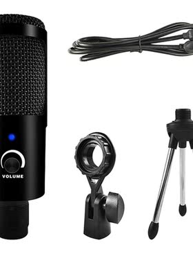 Usb Condenser Microphone, Microphone with Stand Shockproof