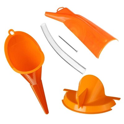 Crankcase Fill Funnel Primary Case Oil Fill Drip-Free Oil Fu