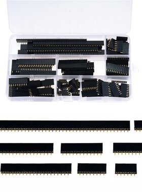 120PCS/Box 2.54mm Single Row Pin Socket Female Header Connec
