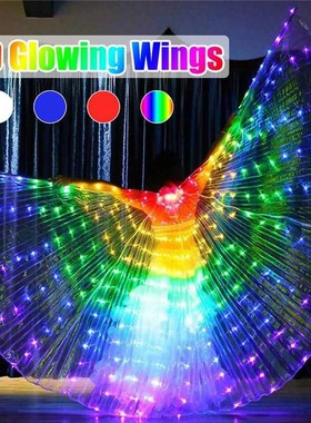 LED Glowing Wings Ballet Costume Fluorescent Butterfly Dance