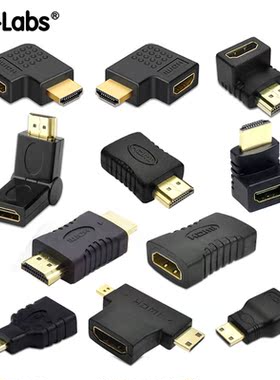 HDMI Cable Connector Adapter 90 Corner Angle Left Right Up D